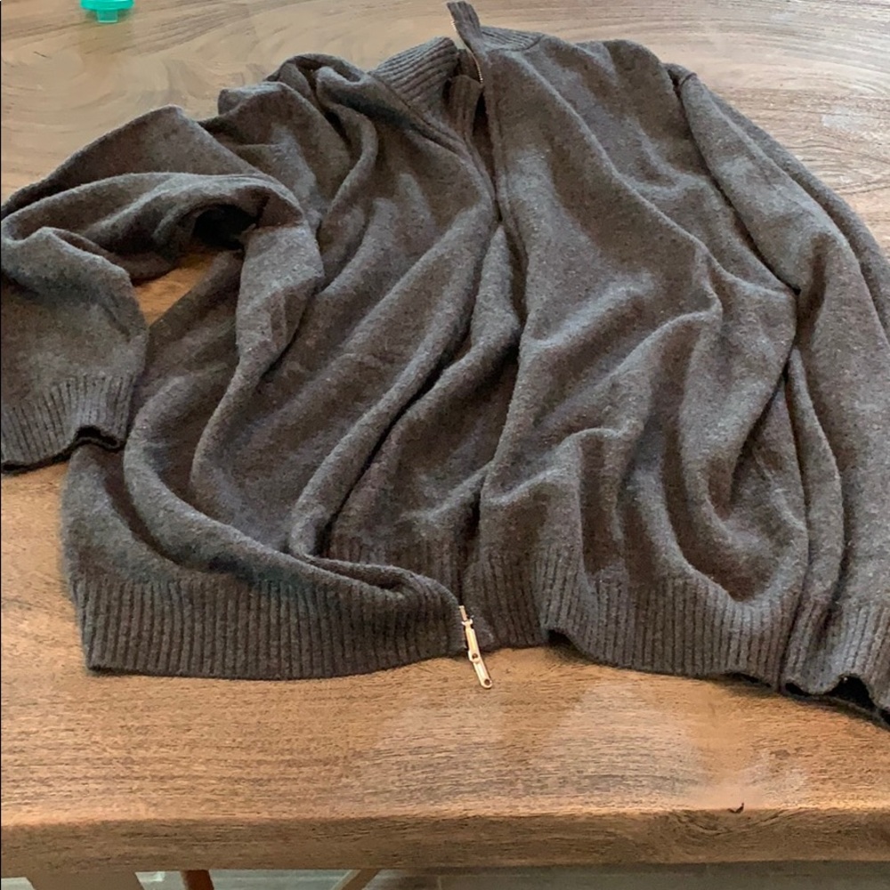 Used zegna zip up xxl